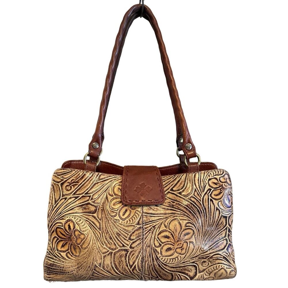 Patricia Nash Rienzo Satchel Tobacco Fields